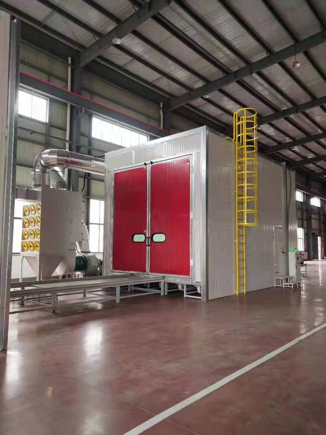 自動(dòng)回收環(huán)式噴砂房 自動(dòng)回收環(huán)式噴砂房